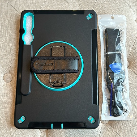 Miesherk Case for Galaxy Tab S9 Plus with Hand/Shoulder Strap 12.4” SkyBlue - Picture 3 of 12